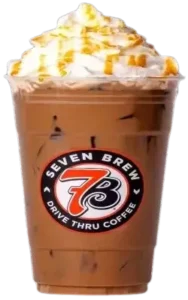 Original Brunette Mocha - Lifestyle-Friendly Mocha at 7 Brew 1 Original Brunette Mocha