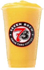 Passion Fruit Peach Smoothie at 7 Brew - Calories & Flavor Guide 1 Passion Fruit Peach Smoothie