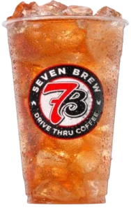 Sunset Black Tea - Feels Like a Tropical Evening at 7 Brew 1 Sunset Black Tea