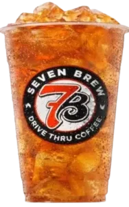 Peach Cinnamon Spice Tea at 7 Brew - The Perfect Balance of Sweet and Spiced 1 Peach Cinnamon Spice Tea